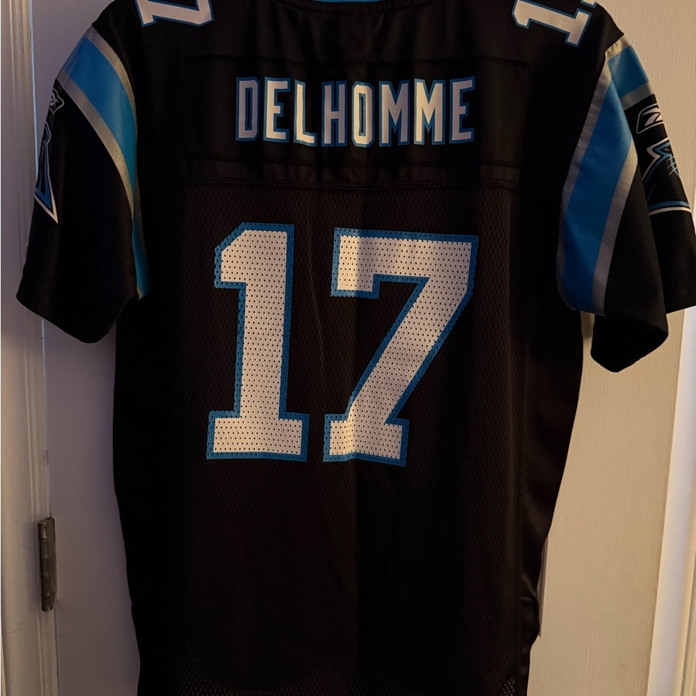 Reebok Blue and Black NFL Jersey - Picture 2 of 10